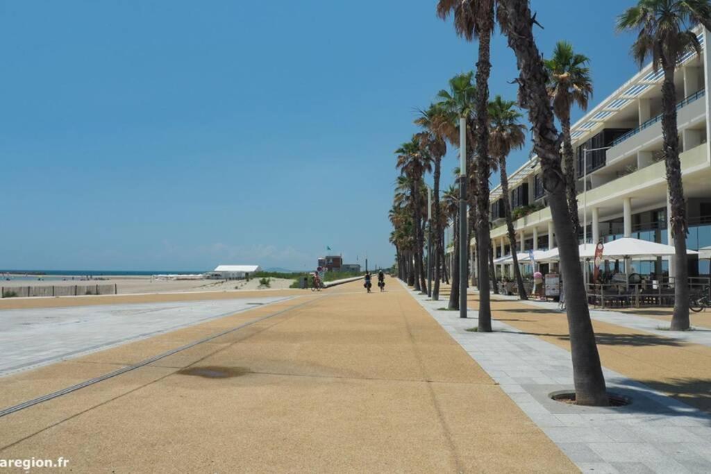 3 Etoiles Studio 4 Couchages Residence Port Cros A Sete Luaran gambar
